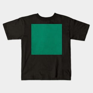 Green leather Kids T-Shirt